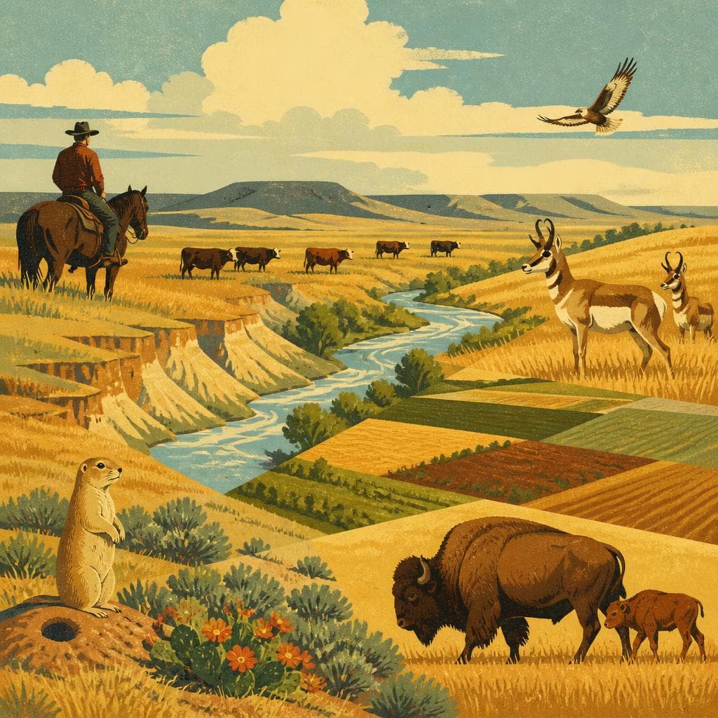 Cover art for Where the Grassland Comes in Pieces