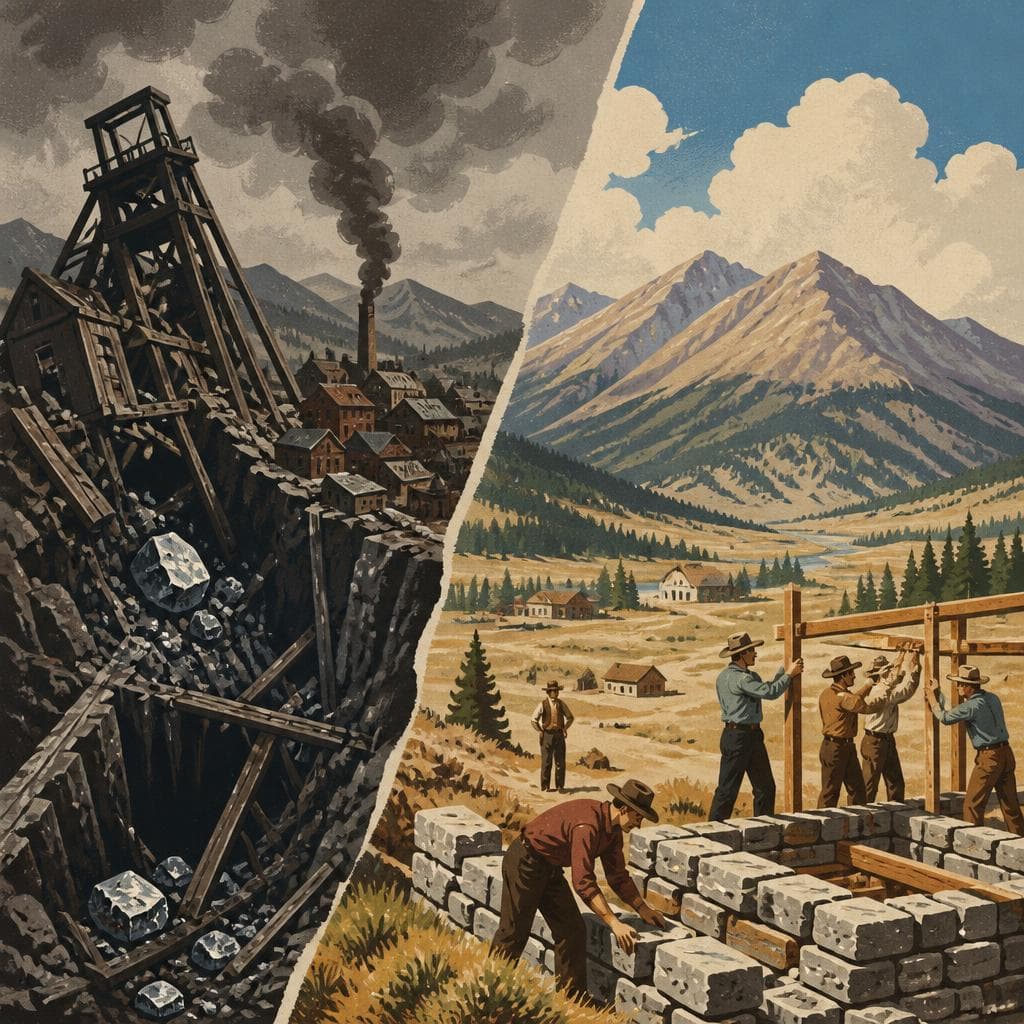 Cover art for A County Born Into a Silver Crash