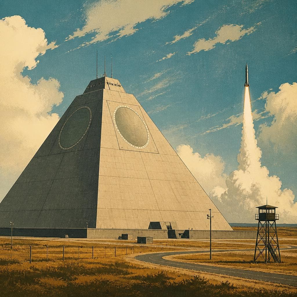 Cover art for The Pyramid Built to Guard Missiles