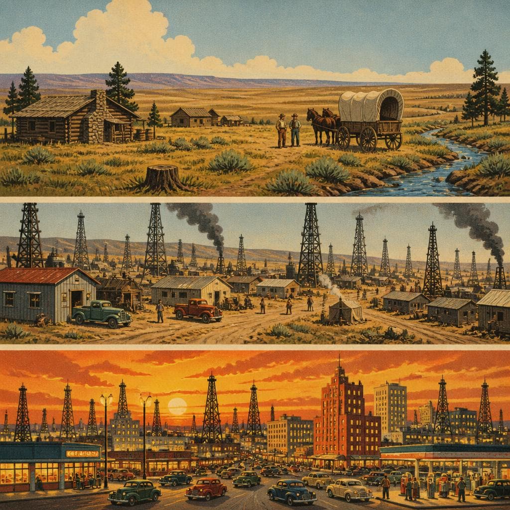 Cover art for From Frontier Clearing to Gas-Boom Glow
