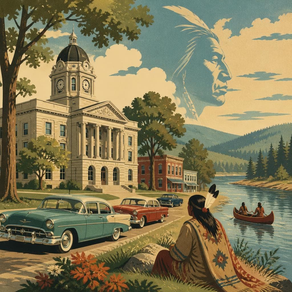 Cover art for A Courthouse Town Named for Winamac