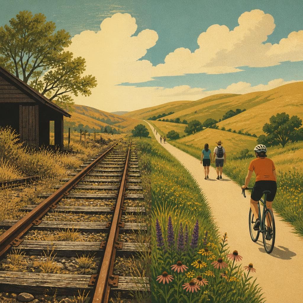 Cover art for From Rail Line to Prairie Passage