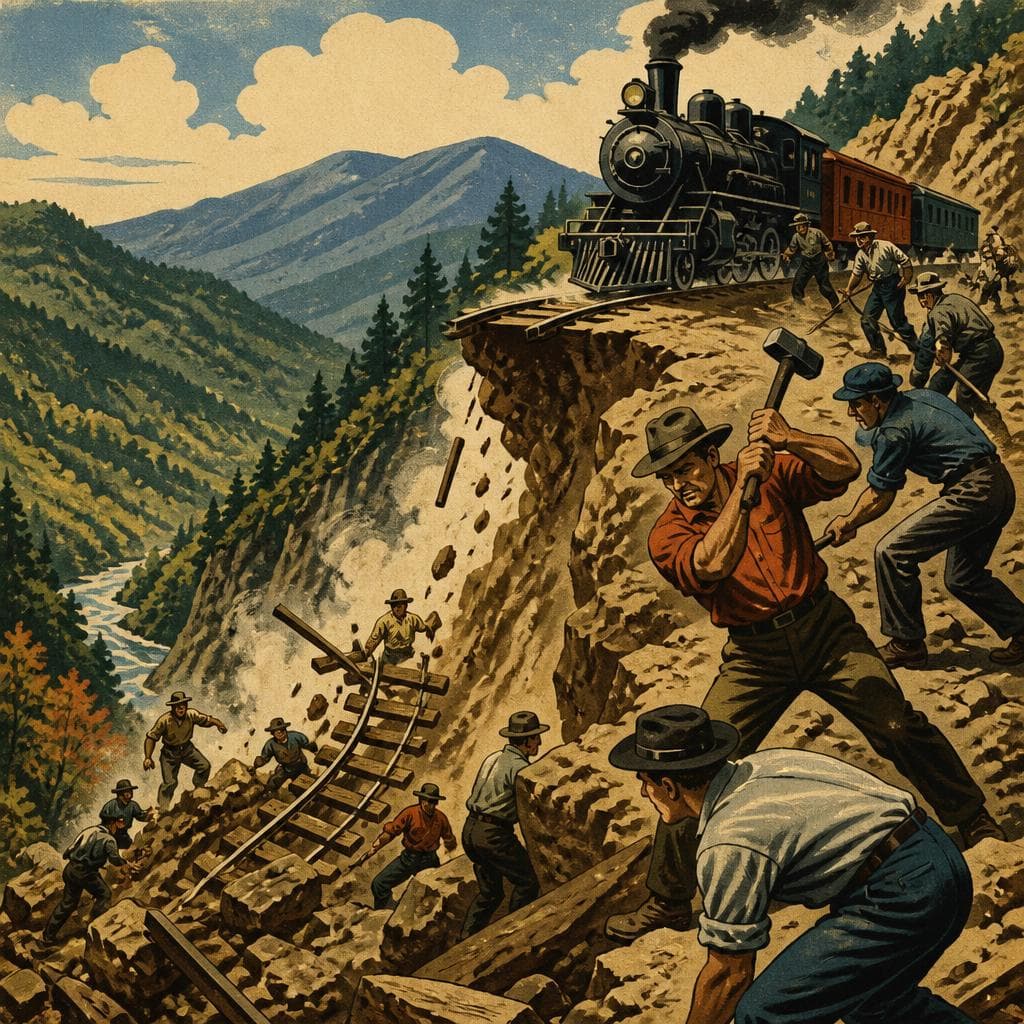 Cover art for Where the Ground Gave Way at Cloyd’s Mountain