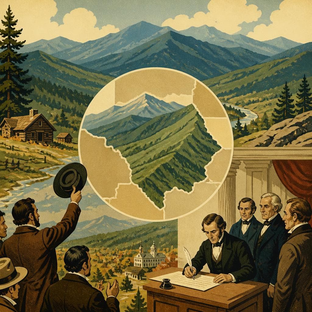 Cover art for When the Mountains Got a County of Their Own