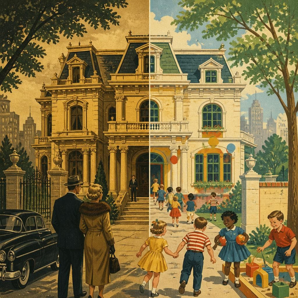 Cover art for From Gilded Grandeur to Children’s Care