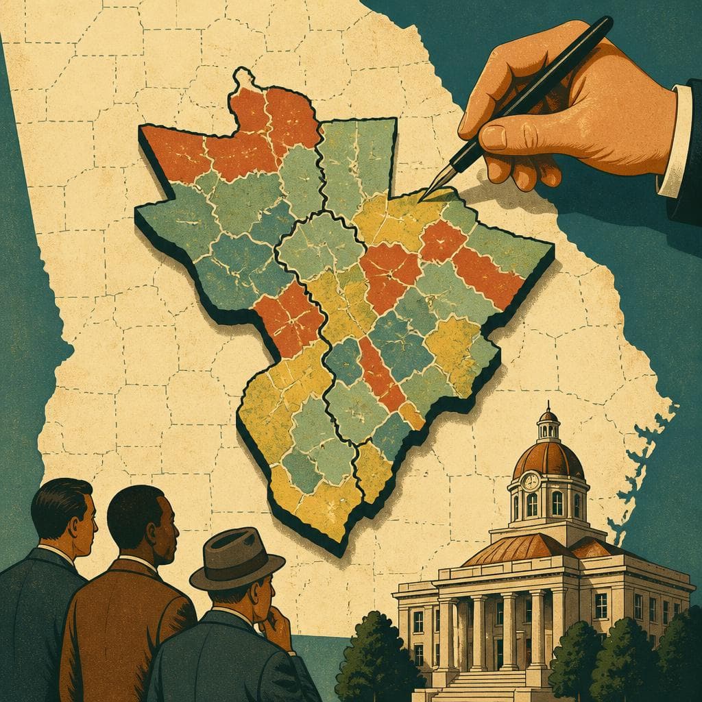 Cover art for A County Shaped by the Lines Around It