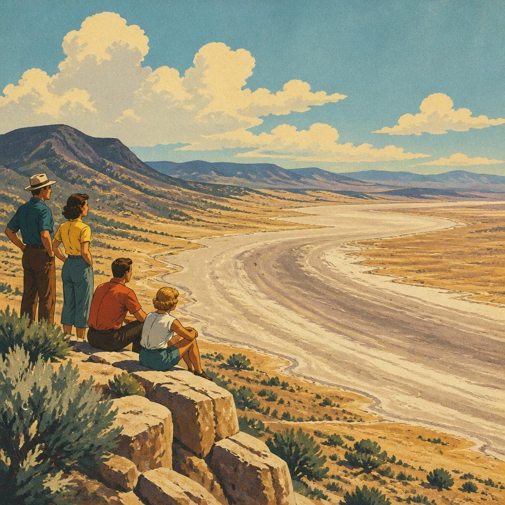 Cover art for The Beach That Lost Its Lake