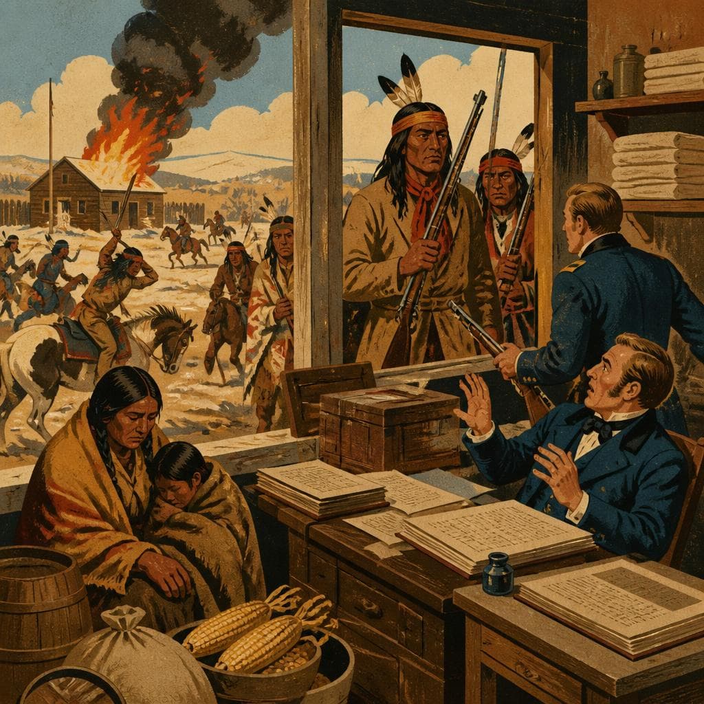 Cover art for Where Hunger Turned a Frontier Office Into a Battlefield