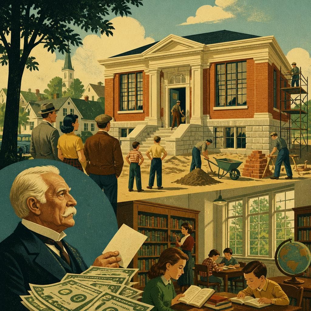 Cover art for When a Small Town Built Itself a Library