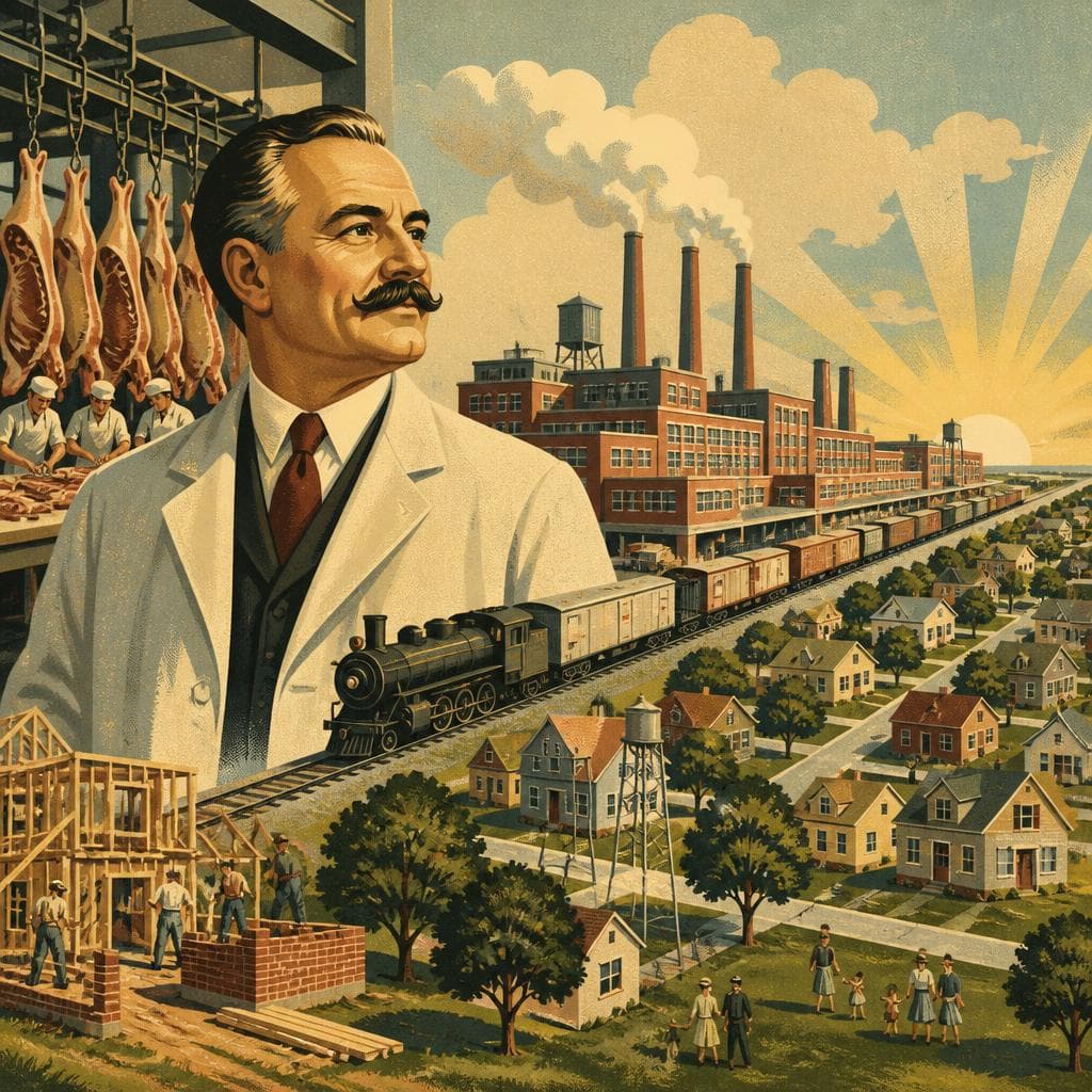 Cover art for The Meatpacker Who Set a City in Motion