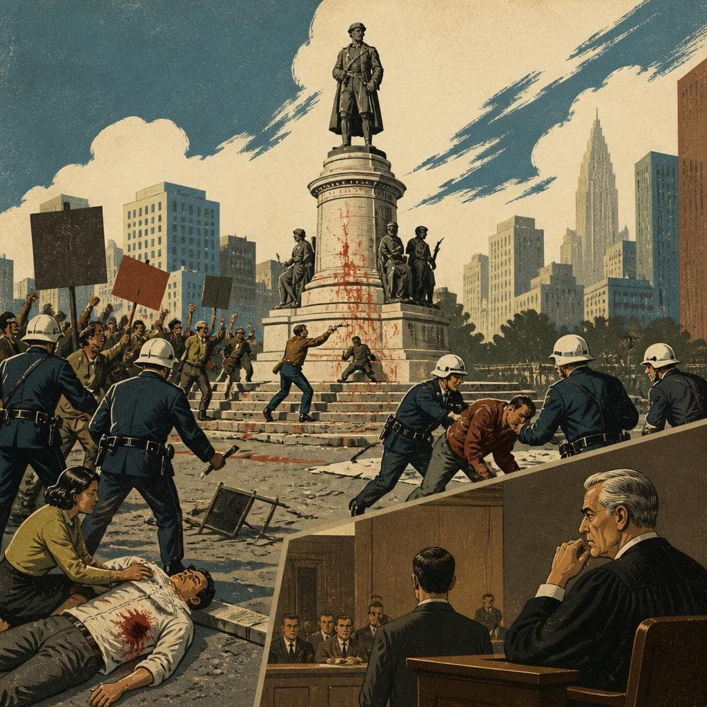 Cover art for When a Monument Became a Crime Scene