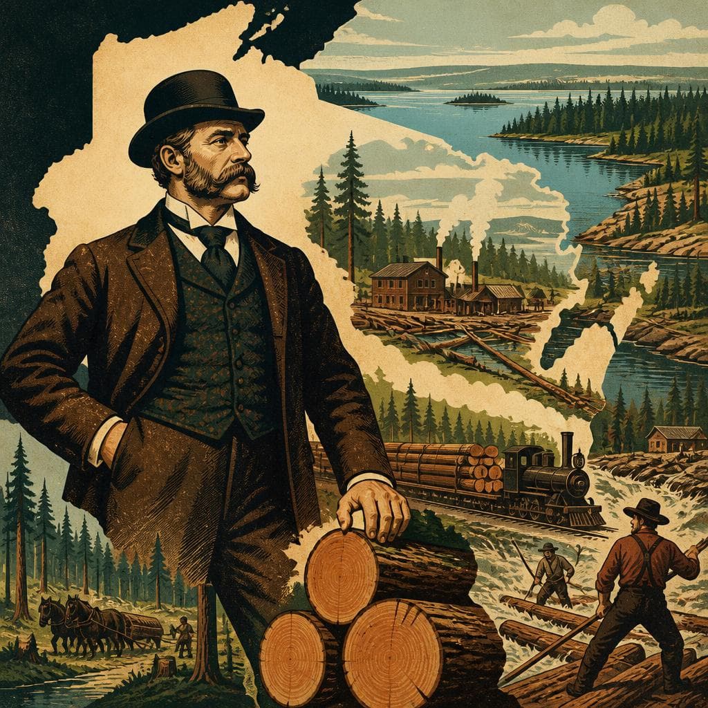 Cover art for How a Lumber Baron Named a North Woods County