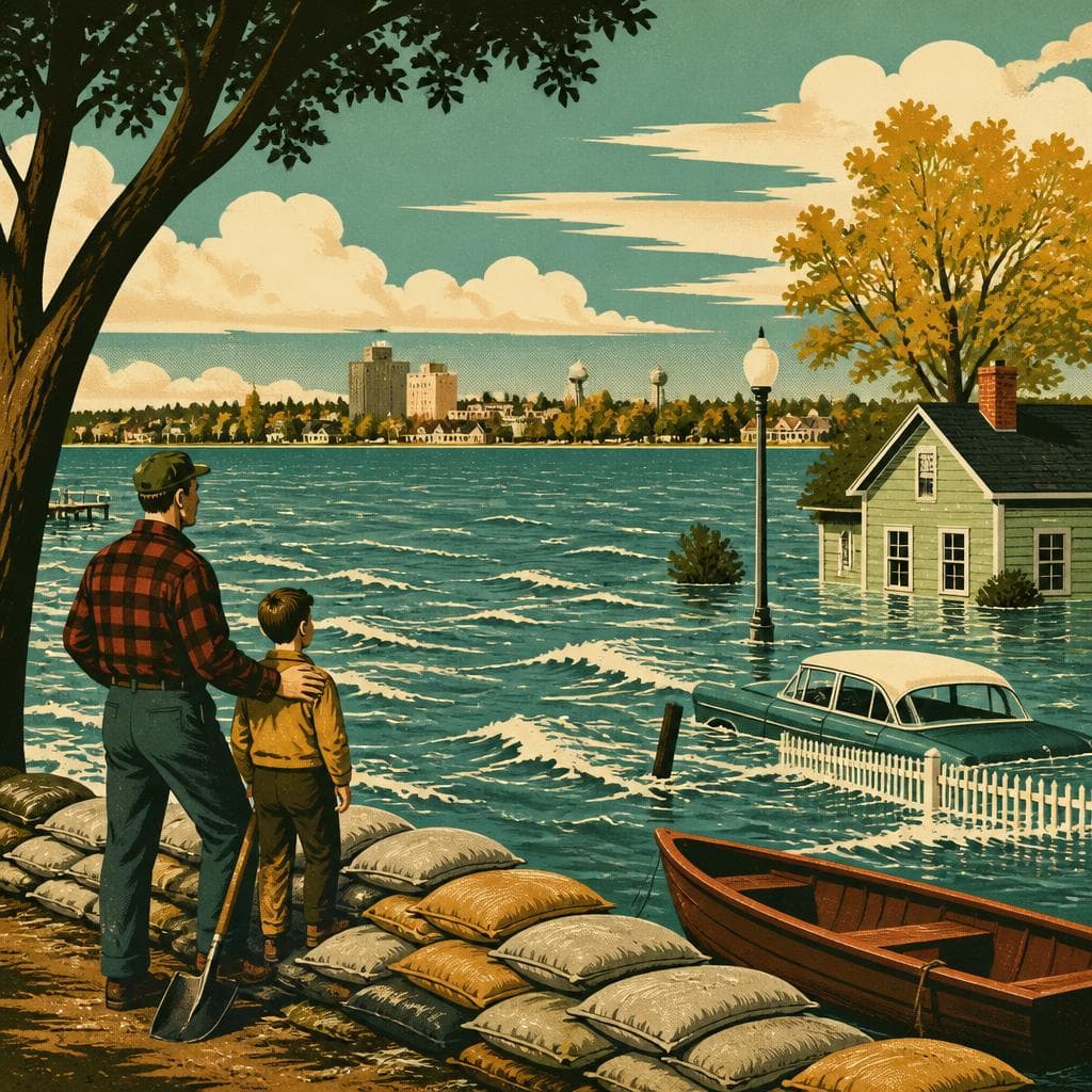 Cover art for When Lake Kampeska Rises