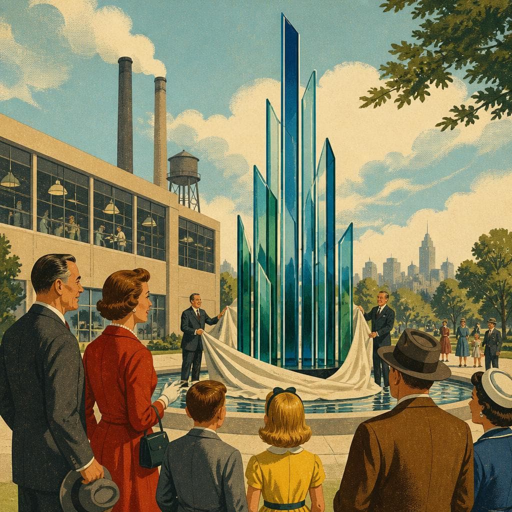Cover art for A Centennial Gift in Glass