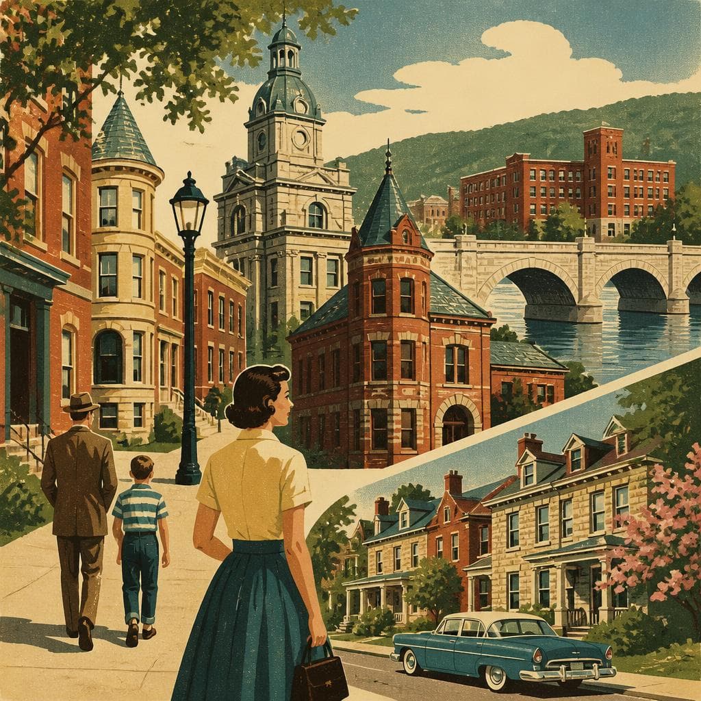 Cover art for Reading Bloomsburg in Brick and Stone