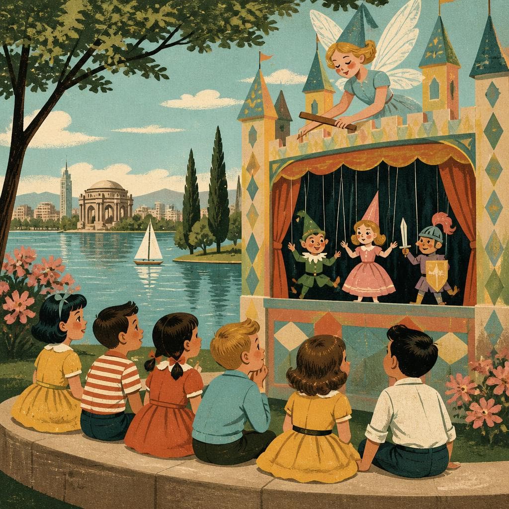 Cover art for Where Fairyland Taught Puppets to Breathe