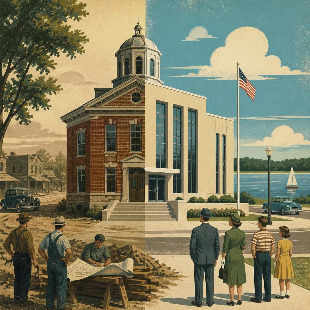 Cover art for When Lake Village Went Modern