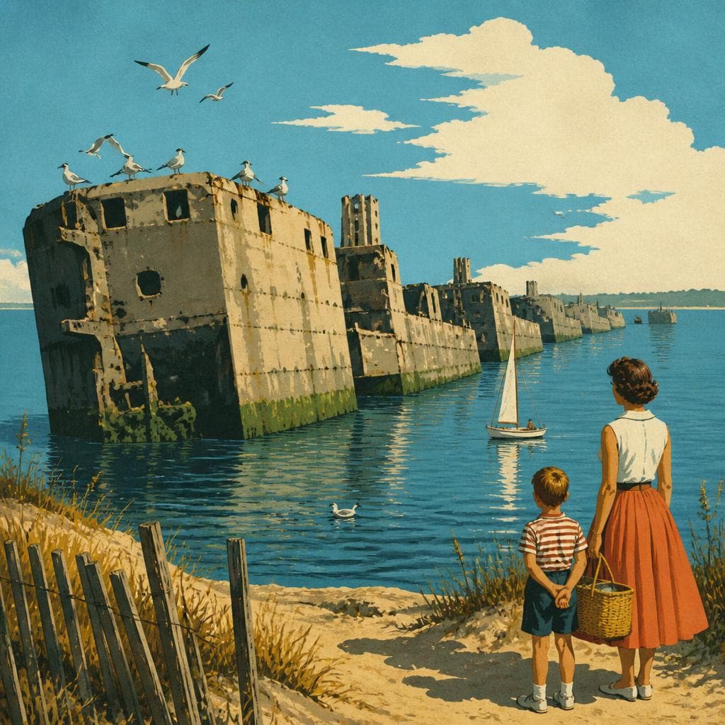 Cover art for Where Concrete Ships Hold the Bay