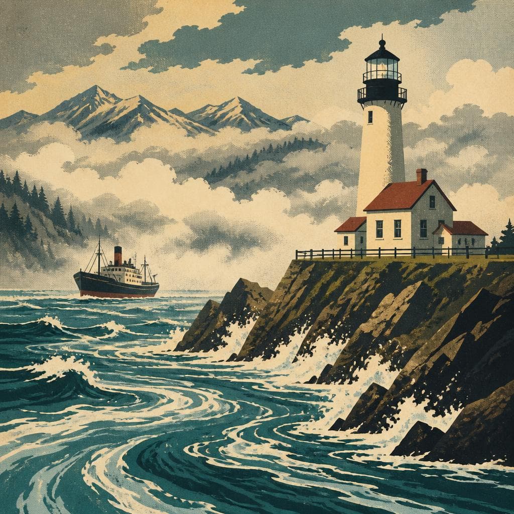 Cover art for Where Fog, Current, and Caution Meet