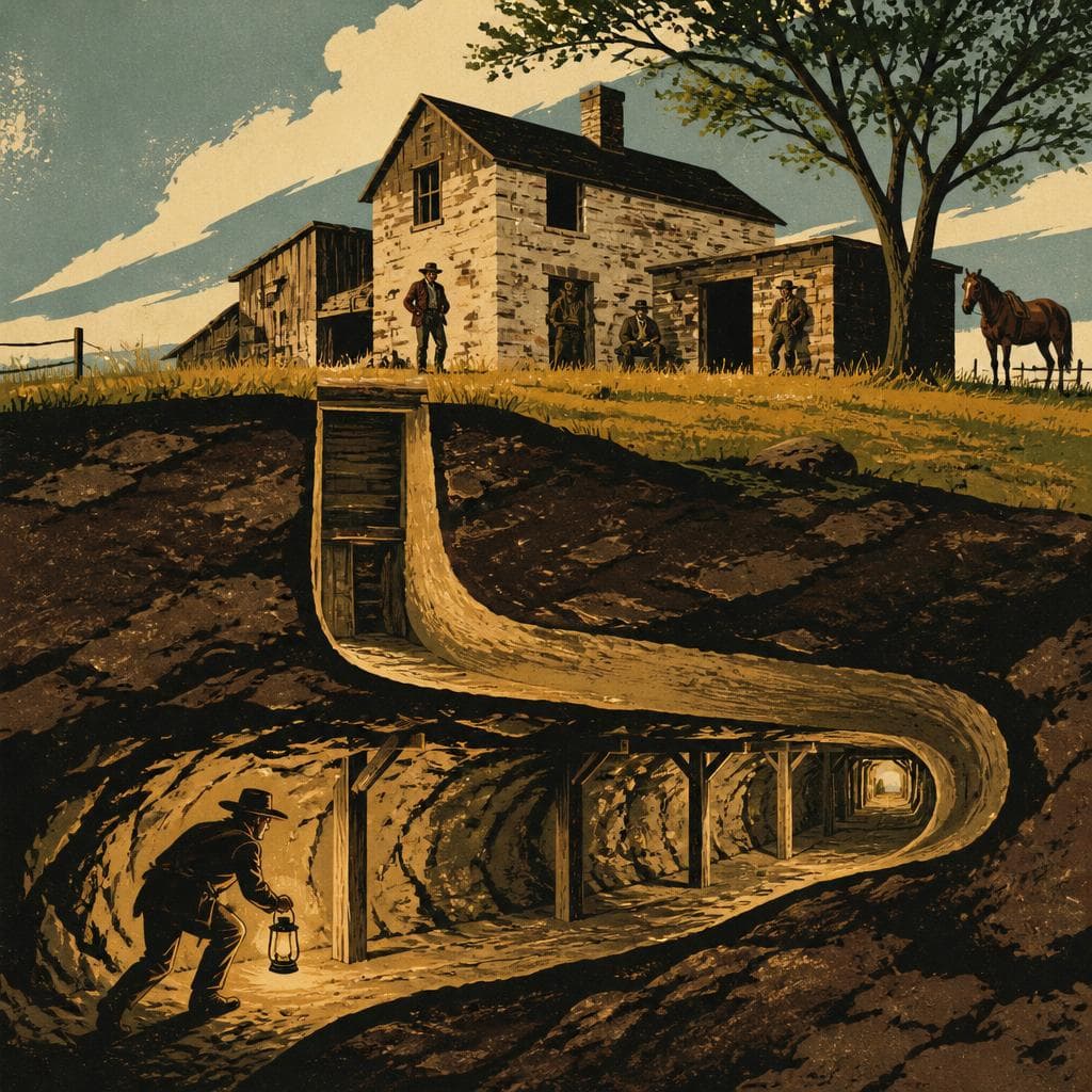 Cover art for The Tunnel Under the Dalton Gang Hideout