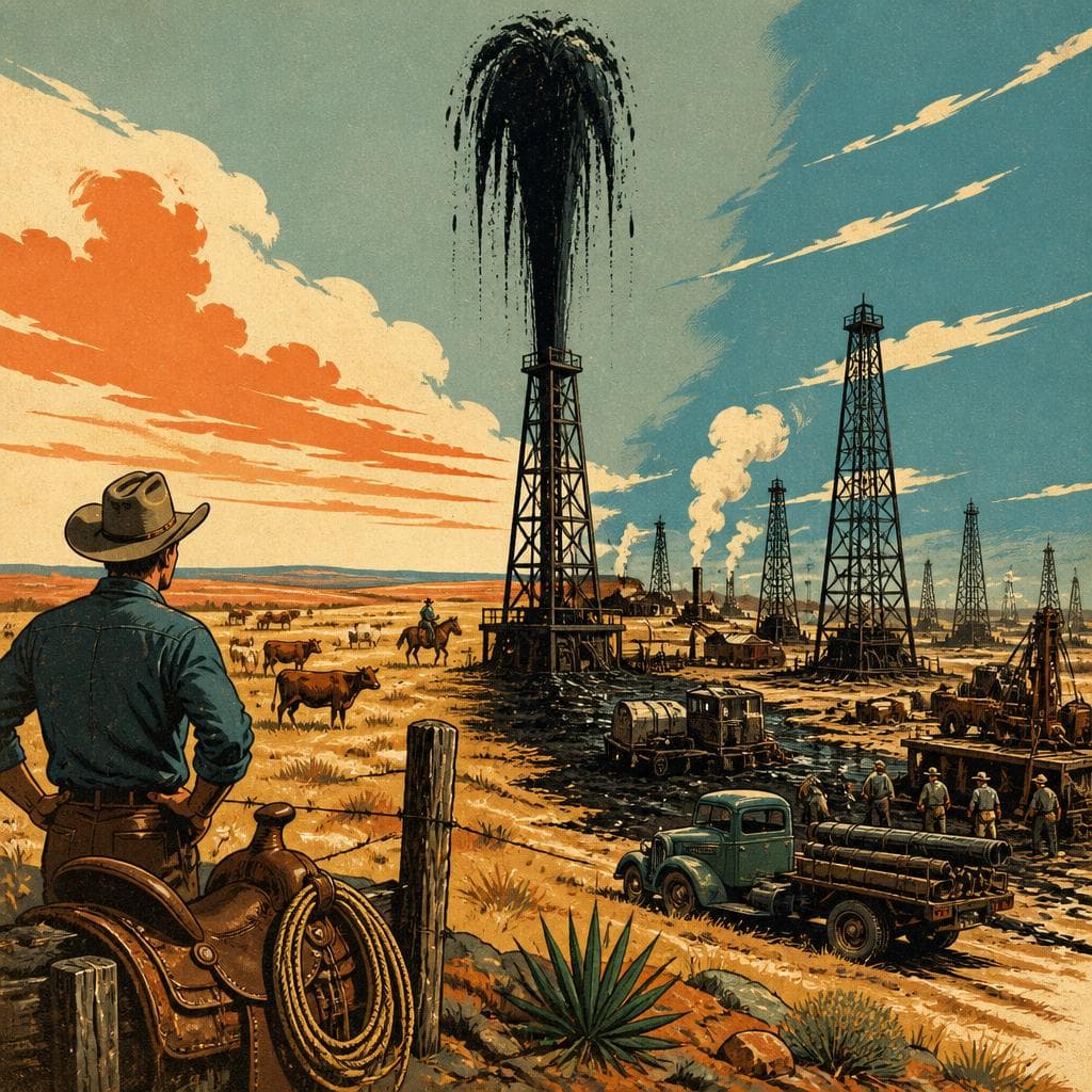 Cover art for When Ranch Country Turned to Oil