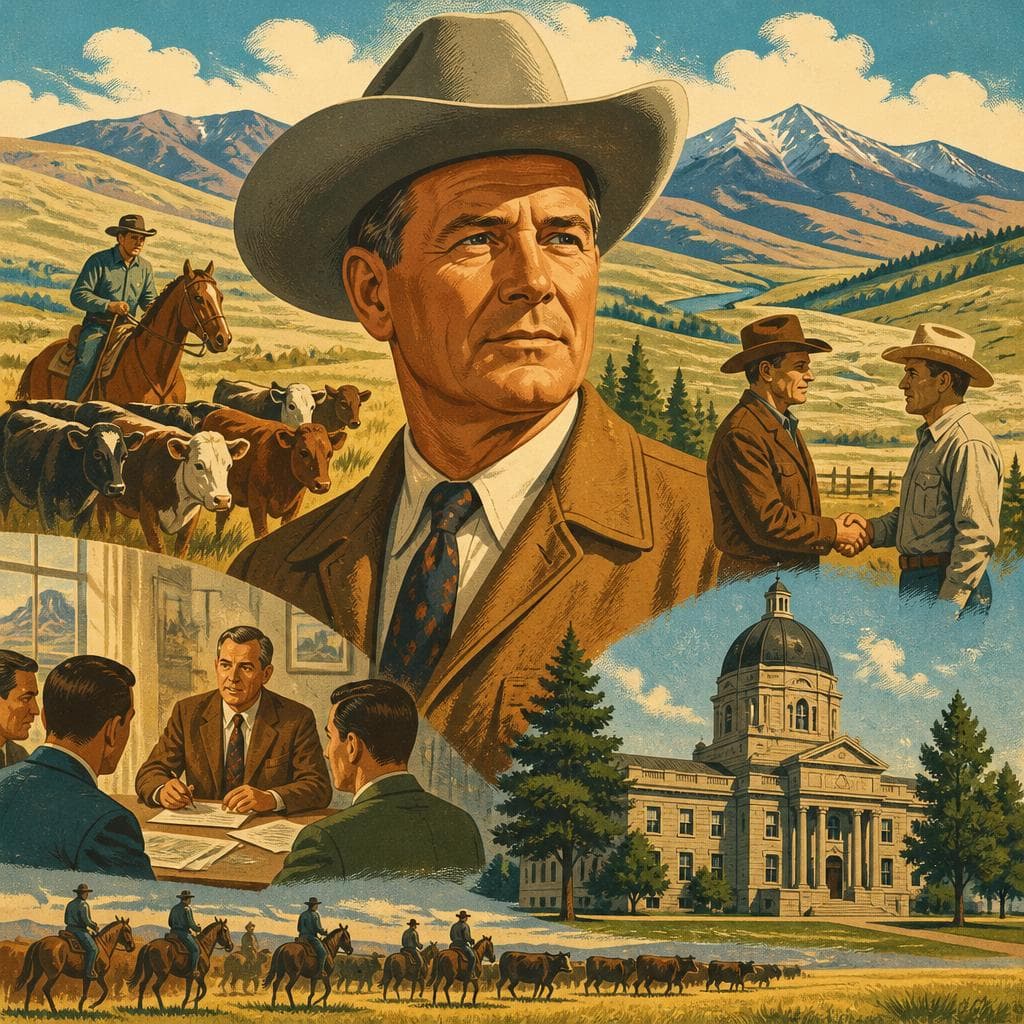 Cover art for The Man a Montana County Remembers