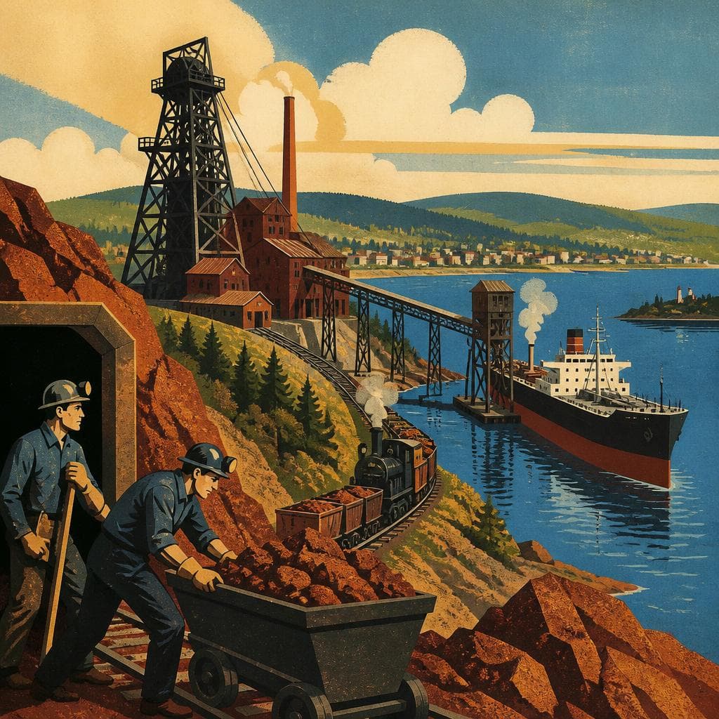 Cover art for Where Lake Superior Iron Began
