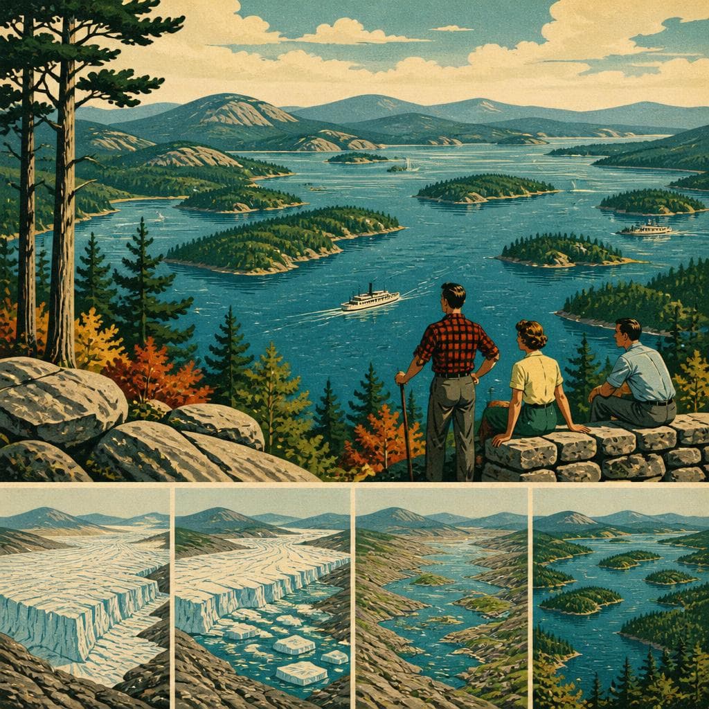 Cover art for How Ice Left Winnipesaukee in Pieces
