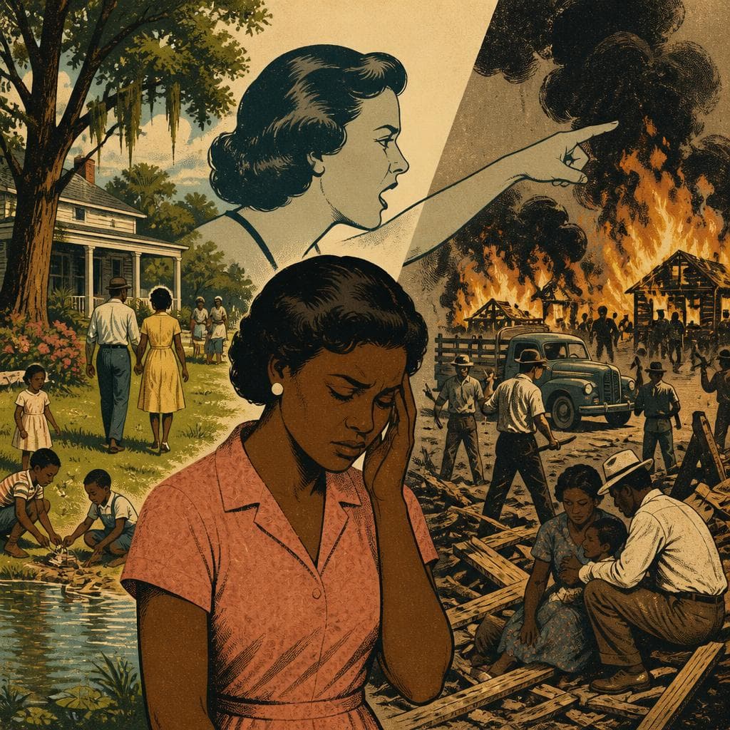 Cover art for When a Lie Erased Rosewood