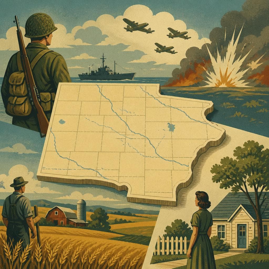 Cover art for A County on Paper, Waiting for People