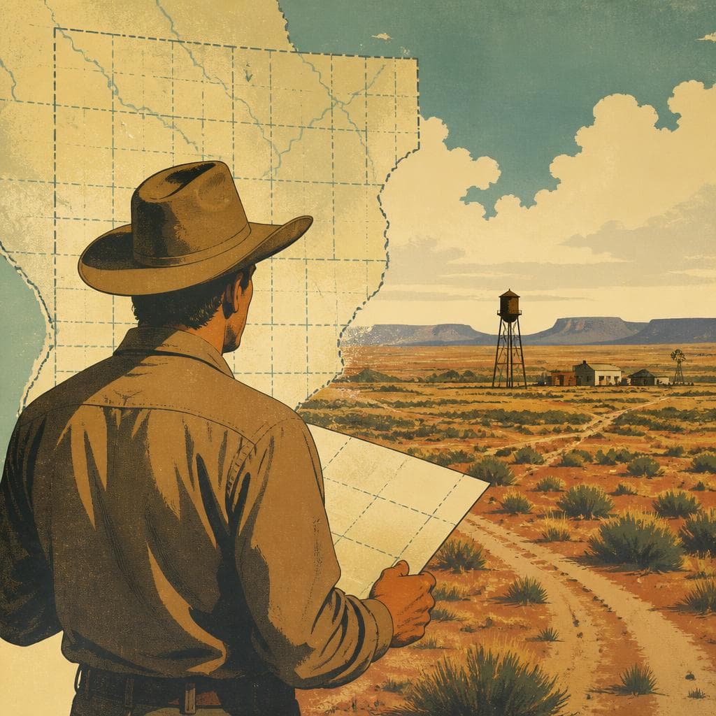 Cover art for A County Drawn Before It Filled In