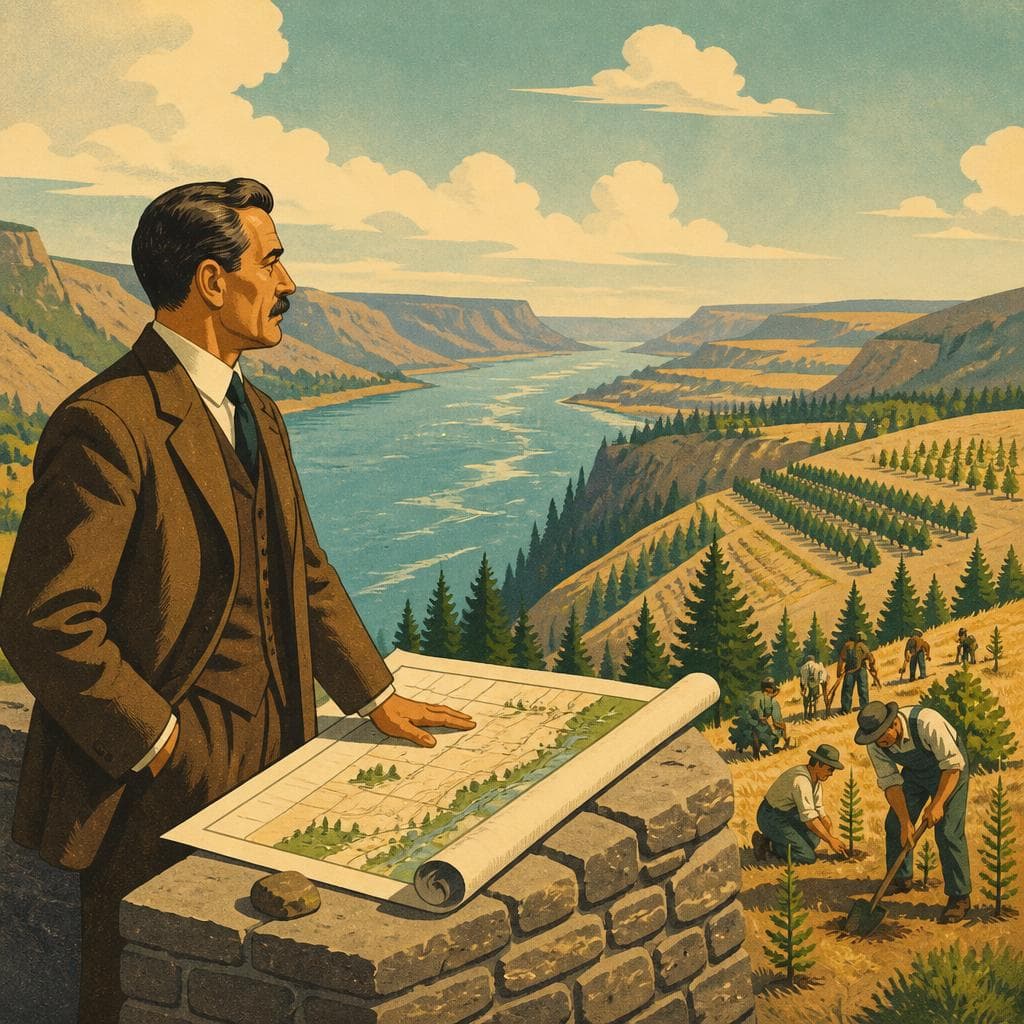 Cover art for Samuel Hill’s Big Idea on the Columbia