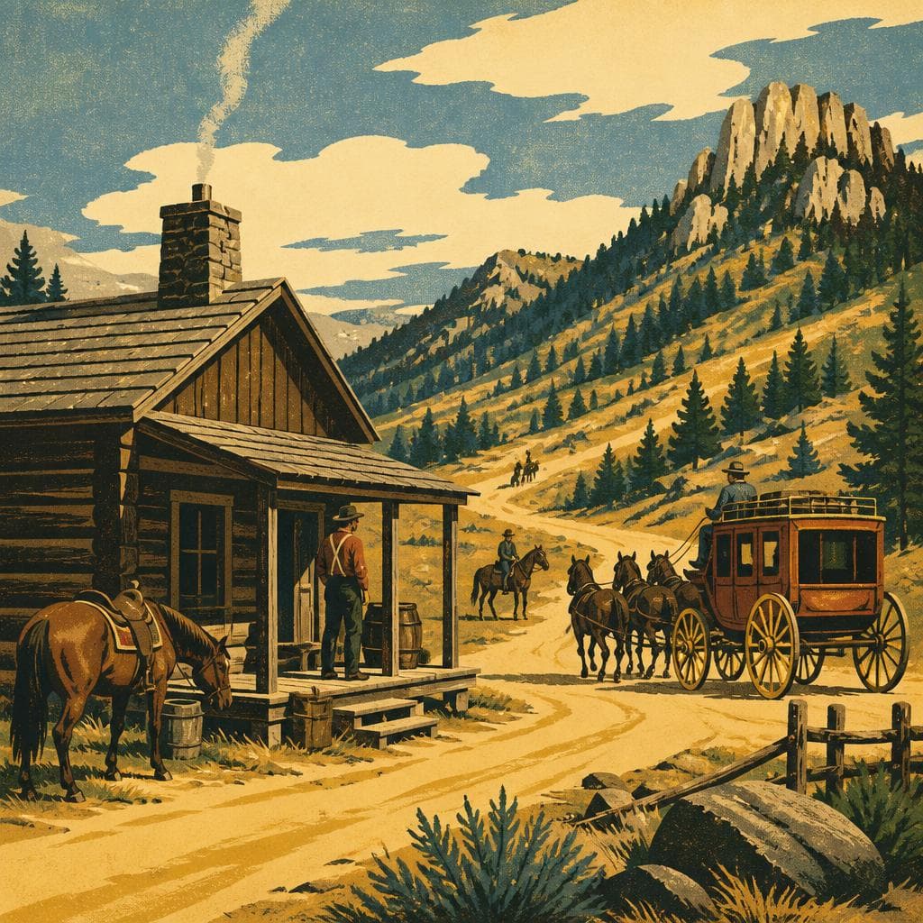 Cover art for Where the Black Hills Road Kept Moving