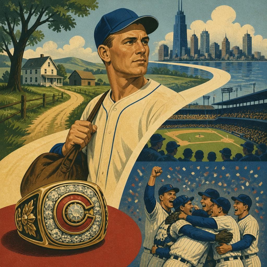 Cover art for A World Series Ring, and a White County Connection