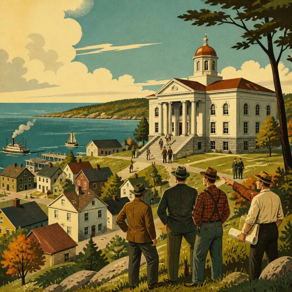 Cover art for Why the Courthouse Landed in L'Anse