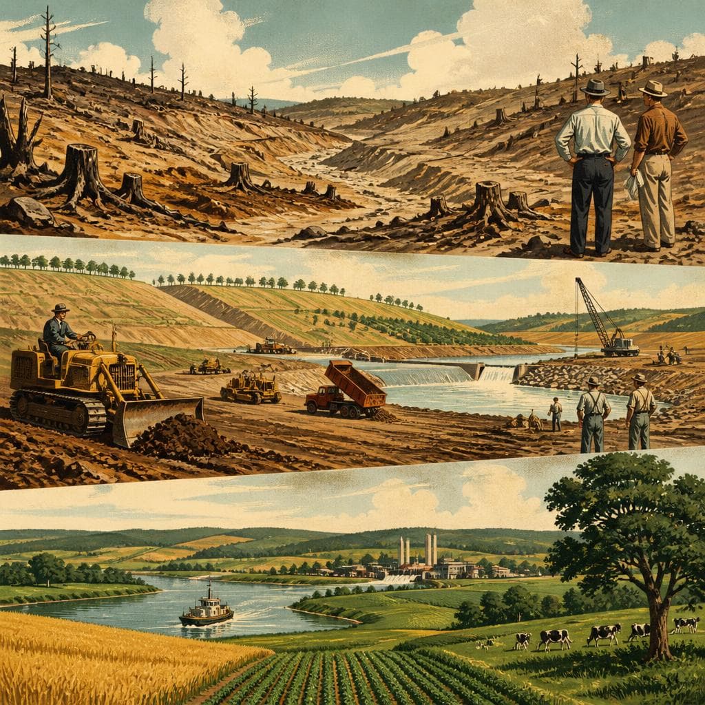 Cover art for How Cutover Hills Became Tombigbee