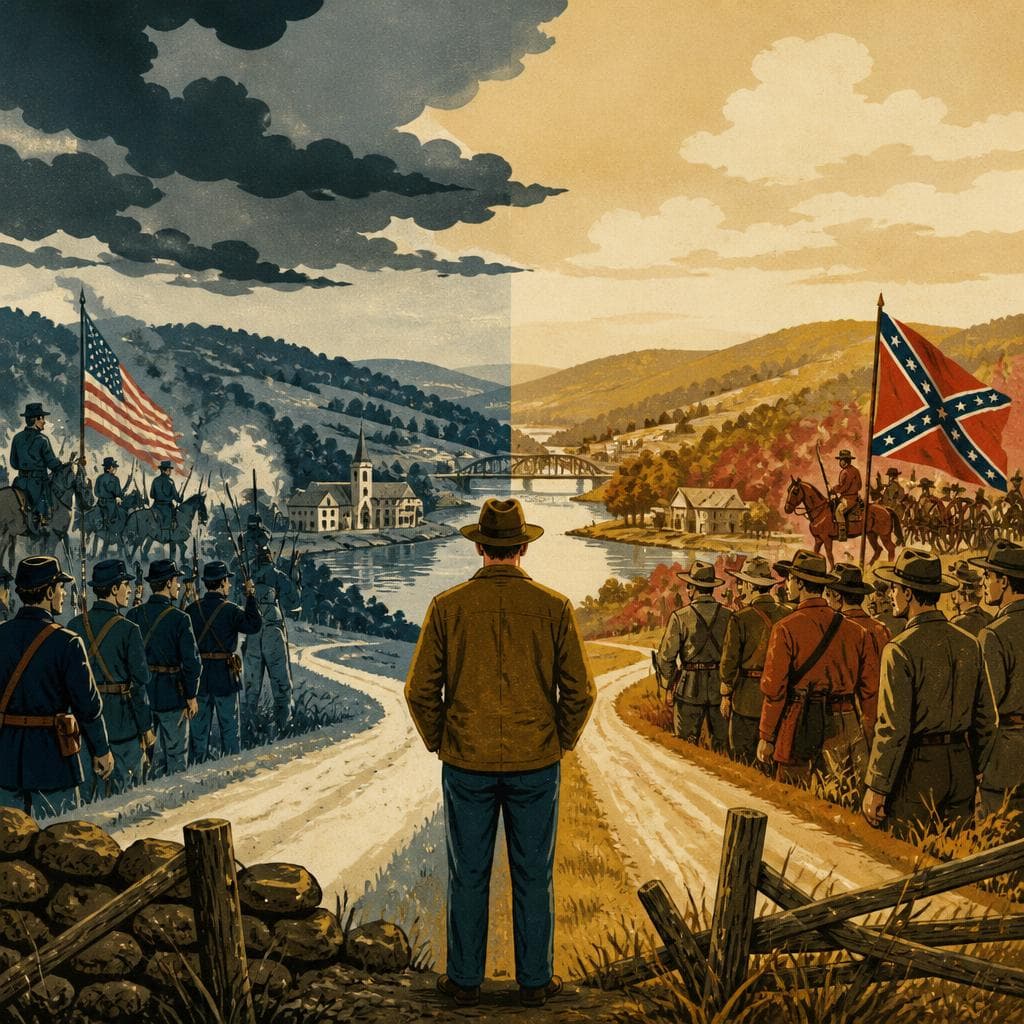 Cover art for Where Braxton County Changed States in a War