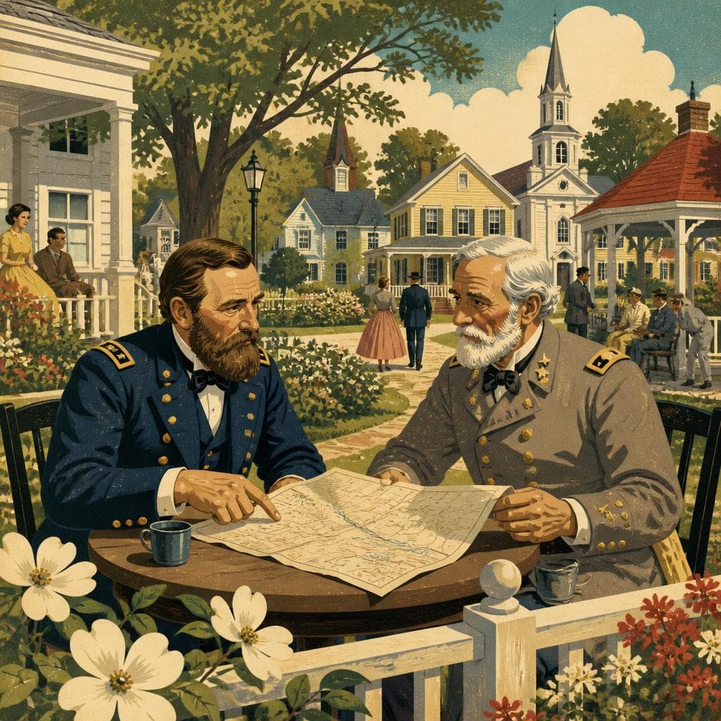 Cover art for Where Grant and Lee Share the Map
