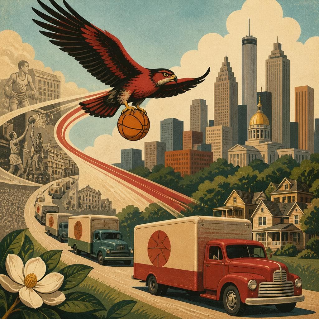 Cover art for How the Hawks Brought a Long Basketball Past to Atlanta