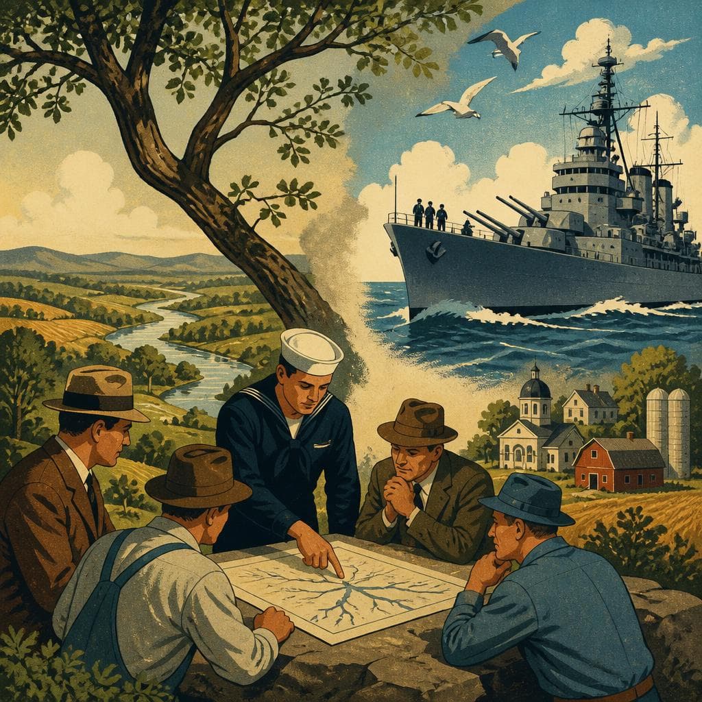 Cover art for An Inland County With a Navy Name