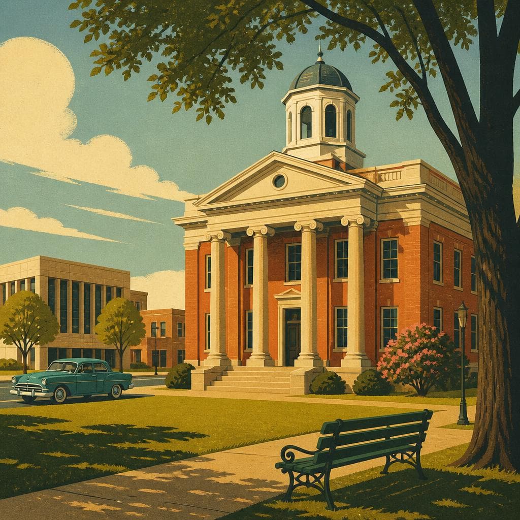 Cover art for When Marshall’s First Courthouse Outlived Its Job