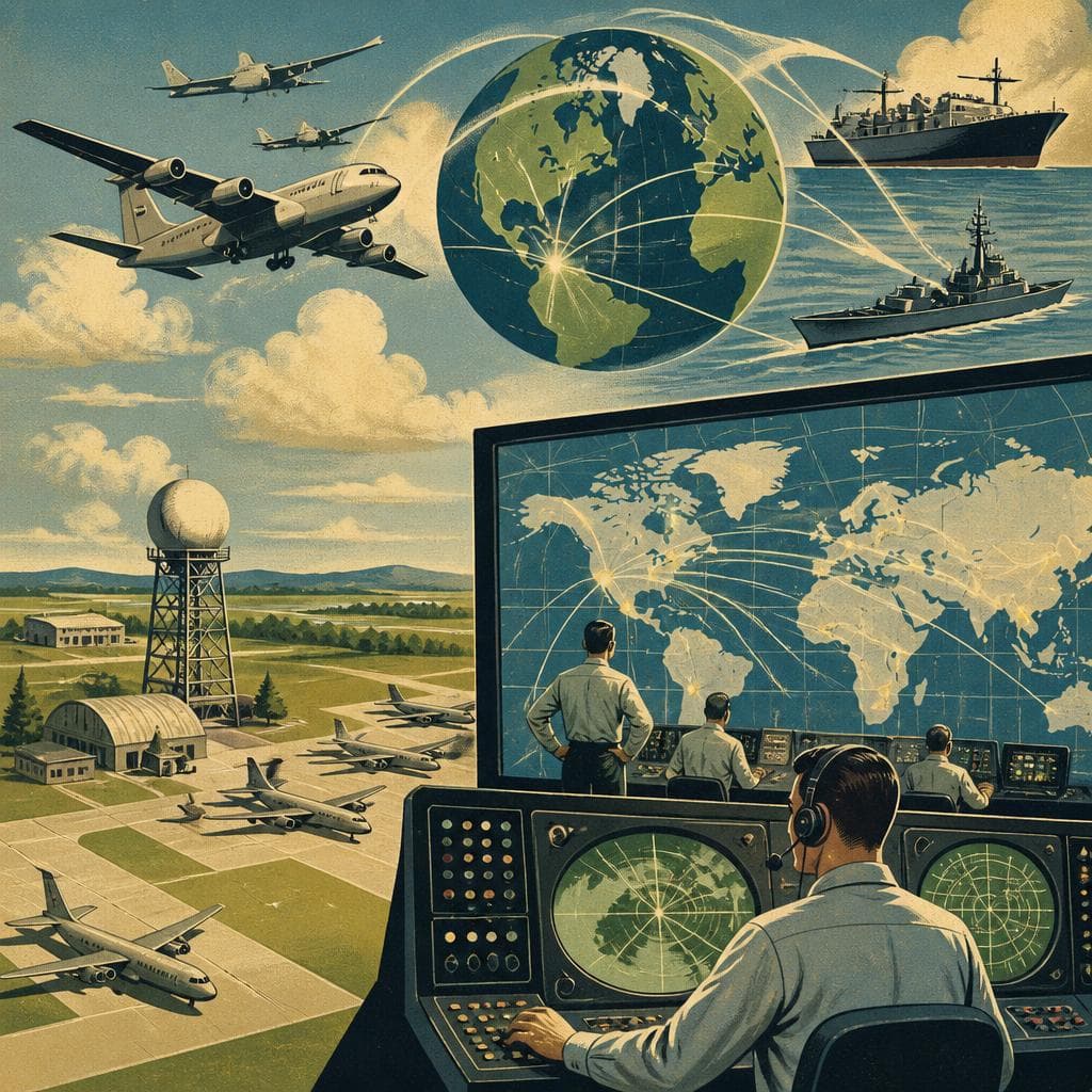 Cover art for From Flying Field to Global Nerve Center