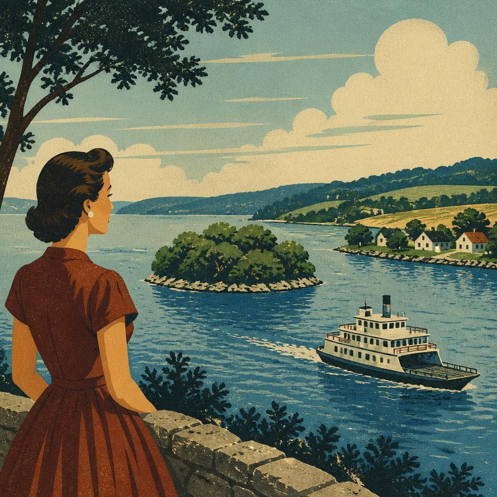 Cover art for The Name That Floated Across the Mississippi