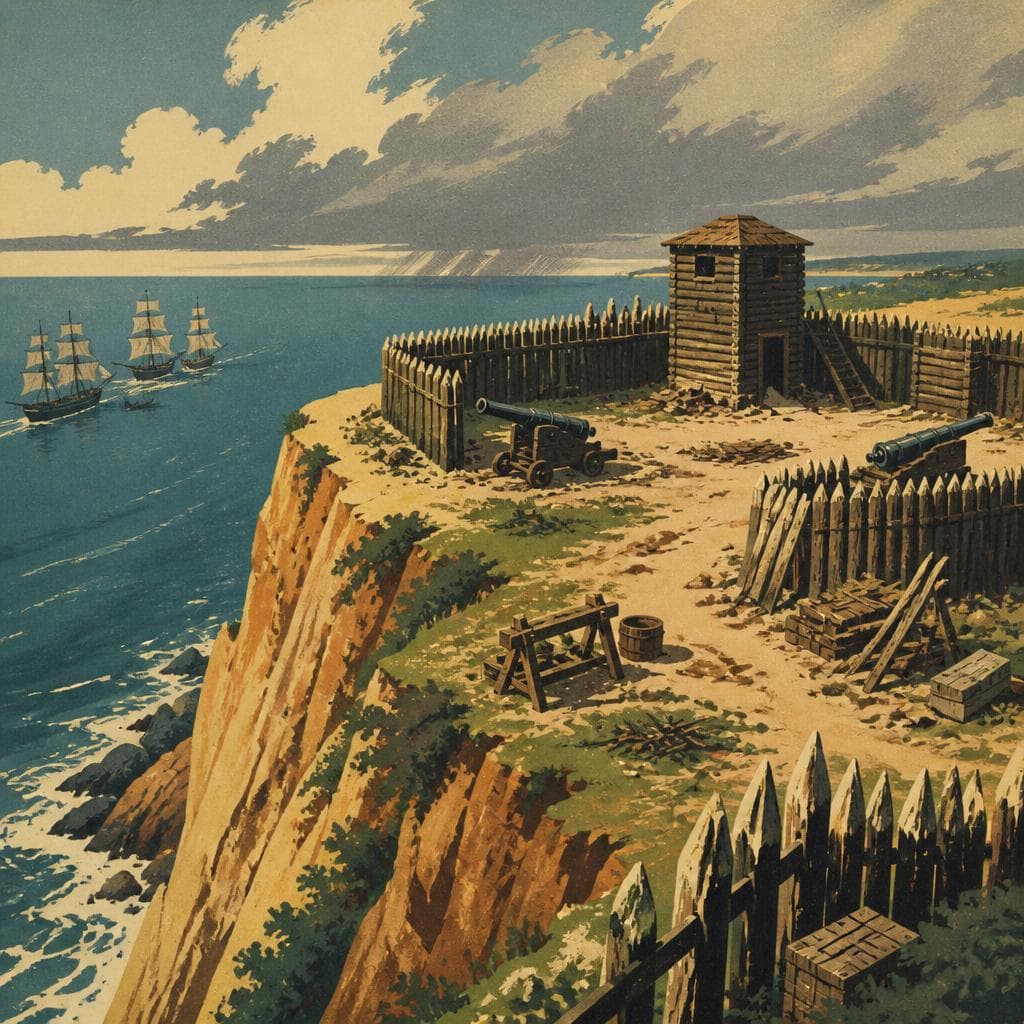 Cover art for The Fort Built Just in Time to Be Left Behind