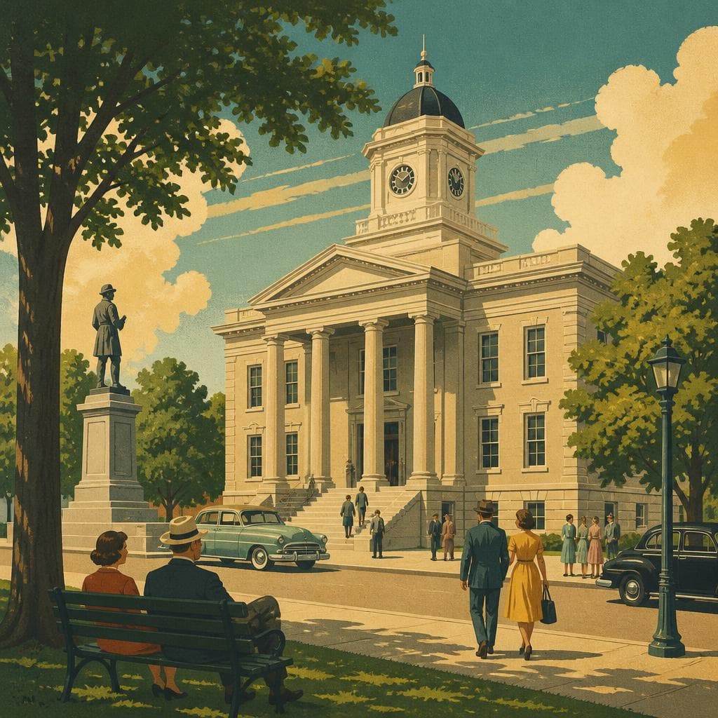 Cover art for Where Burke County Kept Its Public Life