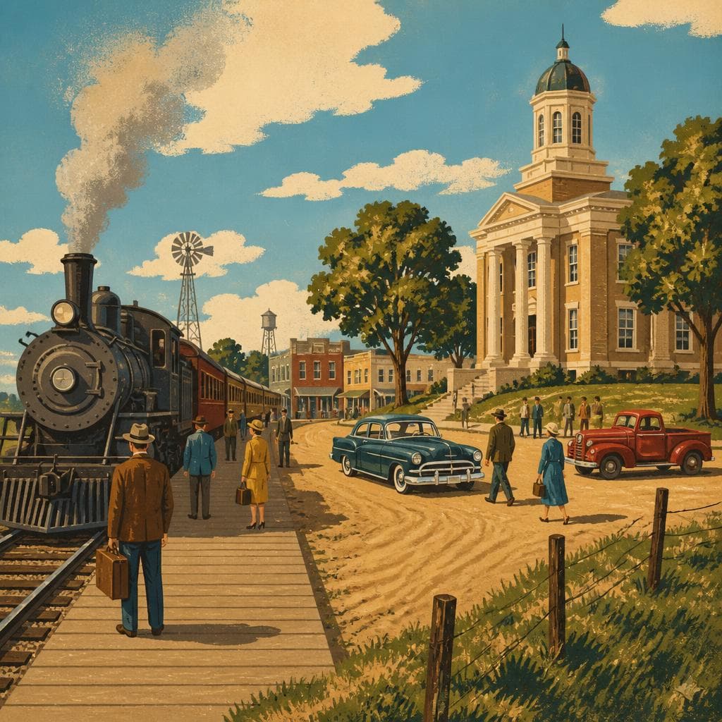 Cover art for Where the Rails Met the Courthouse