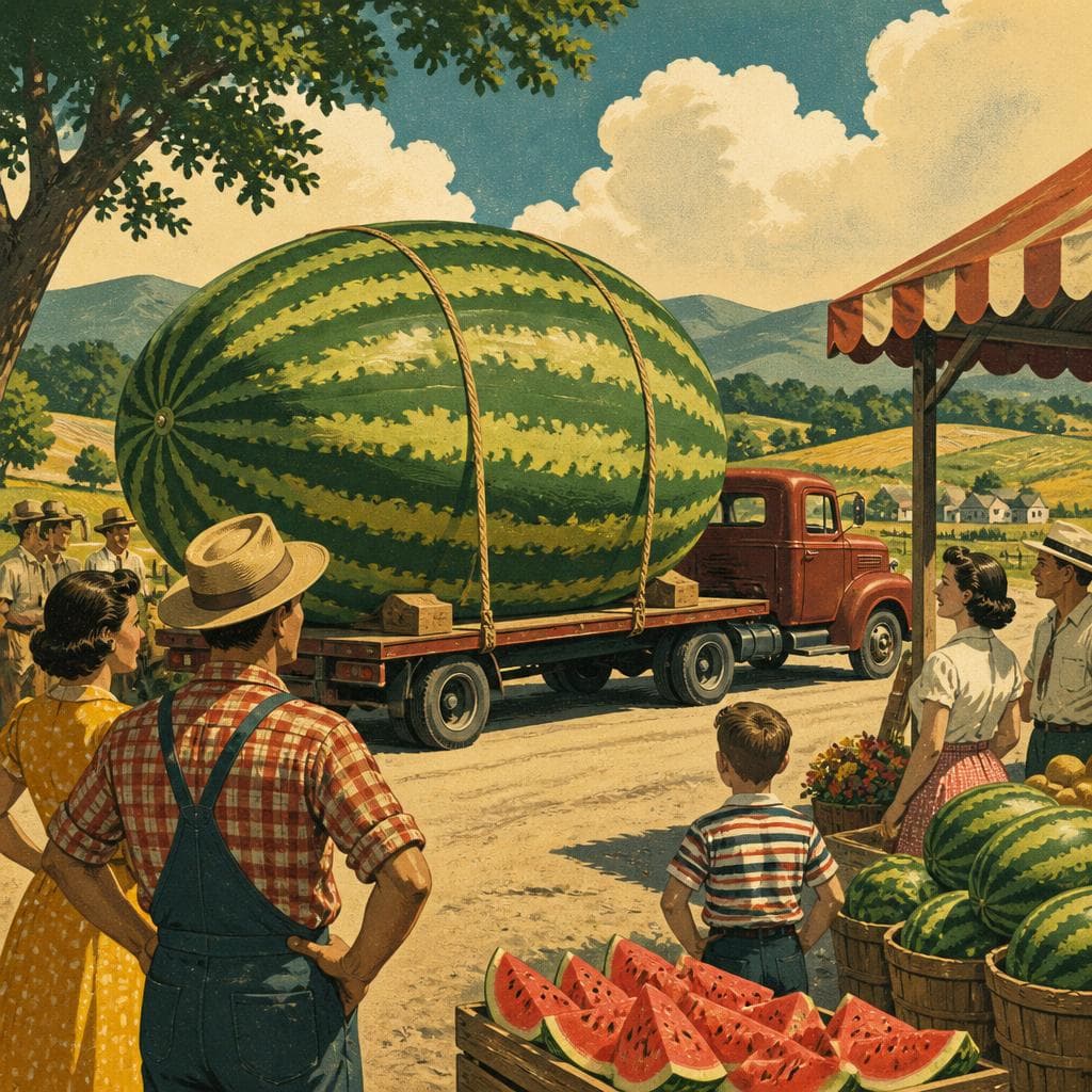Cover art for The Melon That Carried Thomson South
