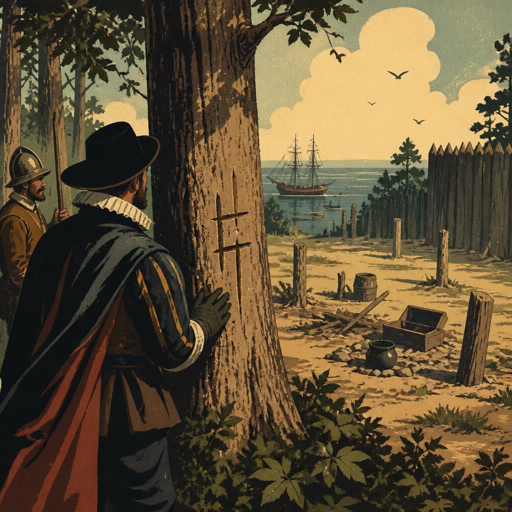 Cover art for What White Found at Roanoke