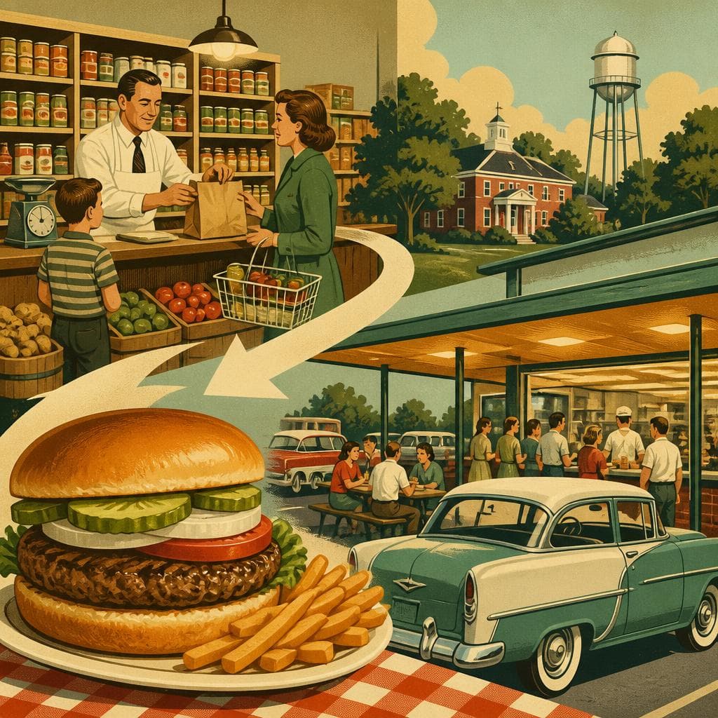 Cover art for Where a Grocery Name Became Burger Legend