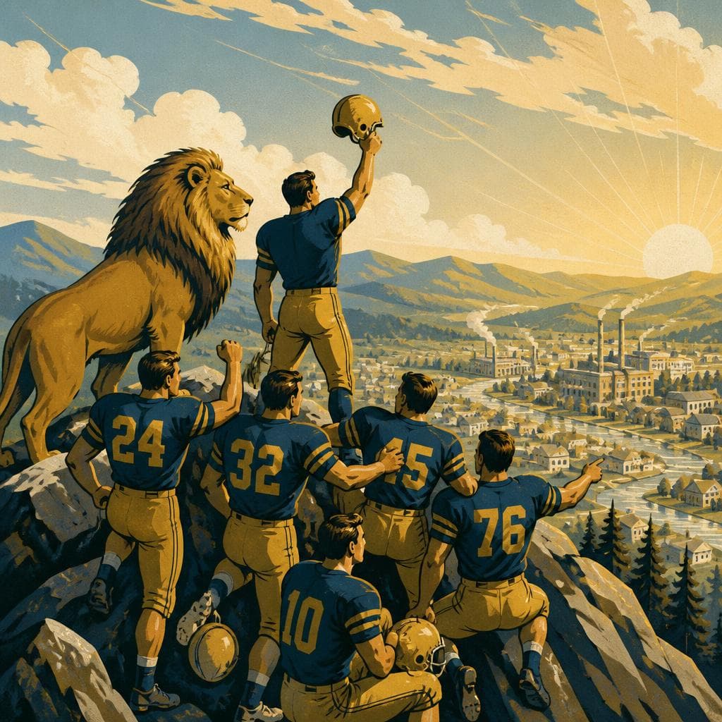 Cover art for When the Lions Finished the Climb